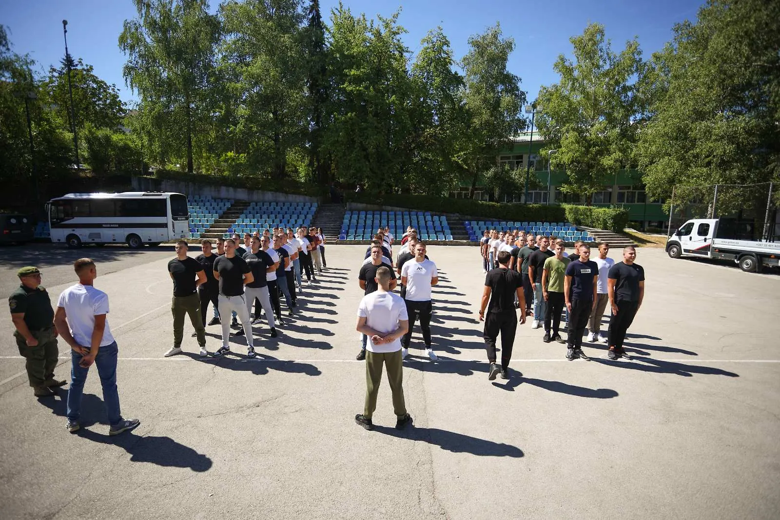 70 KADETA UPRAVE POLICIJE MUP-a HNK ZAPOČELO OSNOVNU POLICIJSKU OBUKU