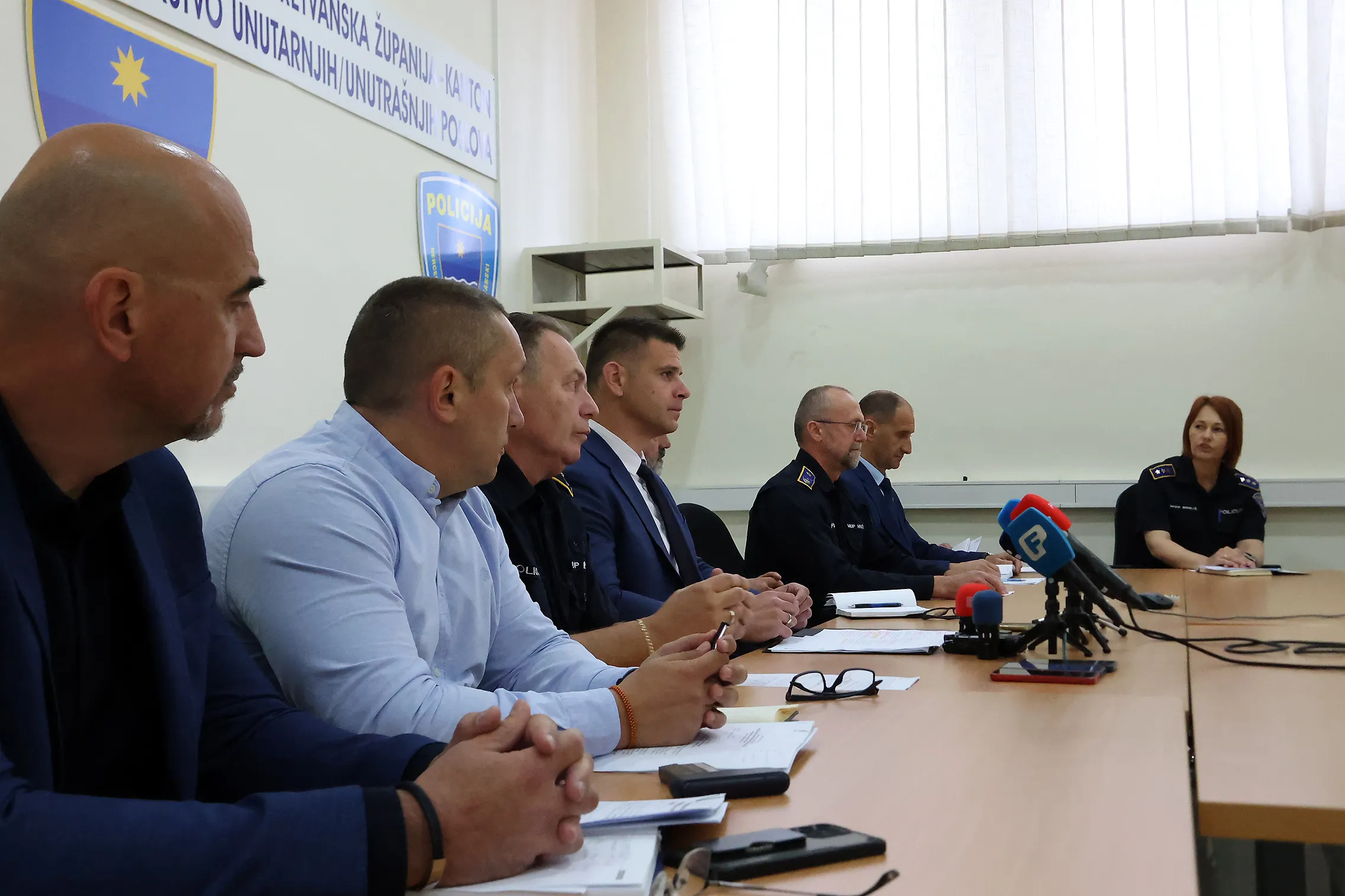 Konferencija za novinare o stanju sigurnosti na području Županije