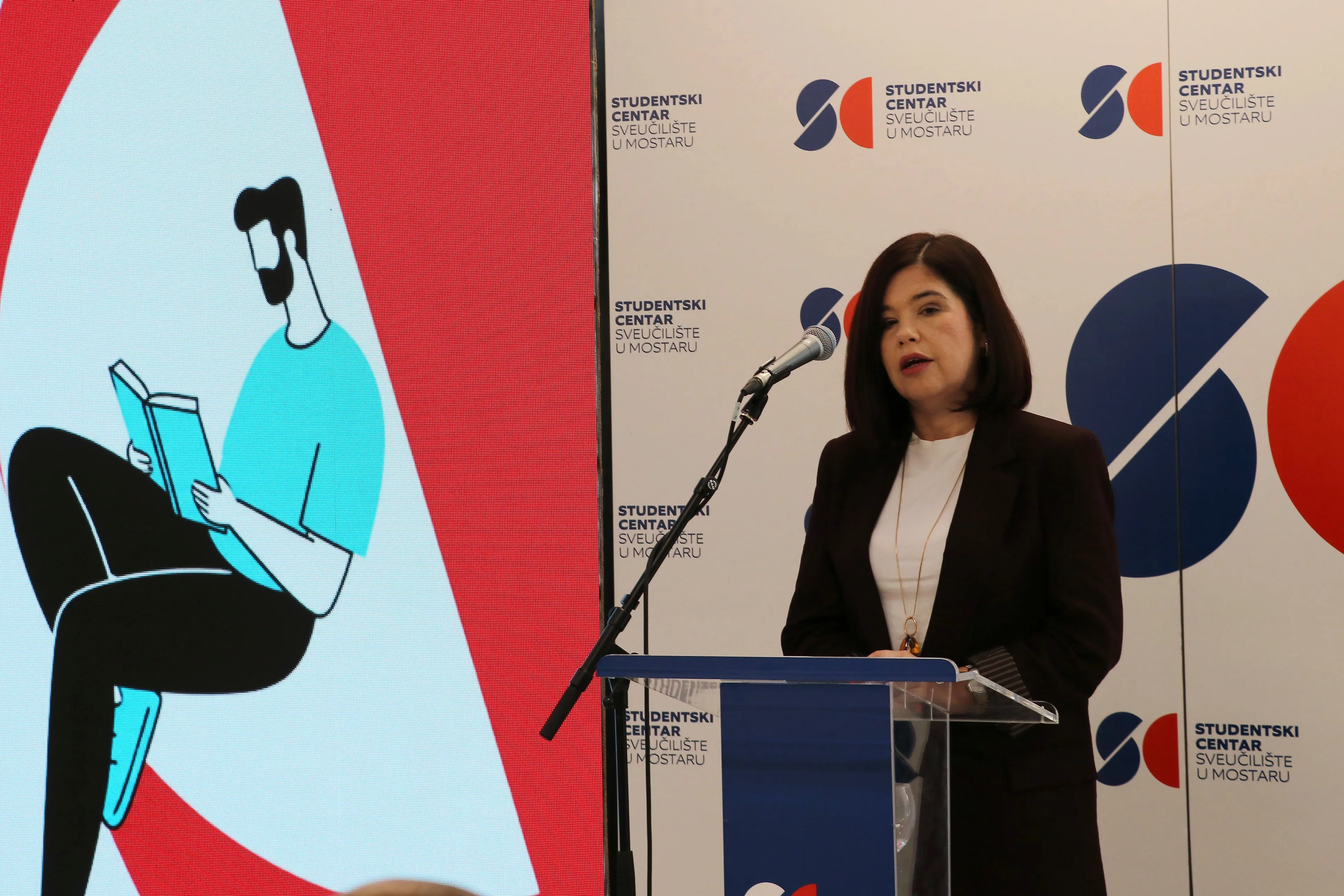 Premijerka Buhač na proslavi Dana Studentskog centra Sveučilišta u Mostaru