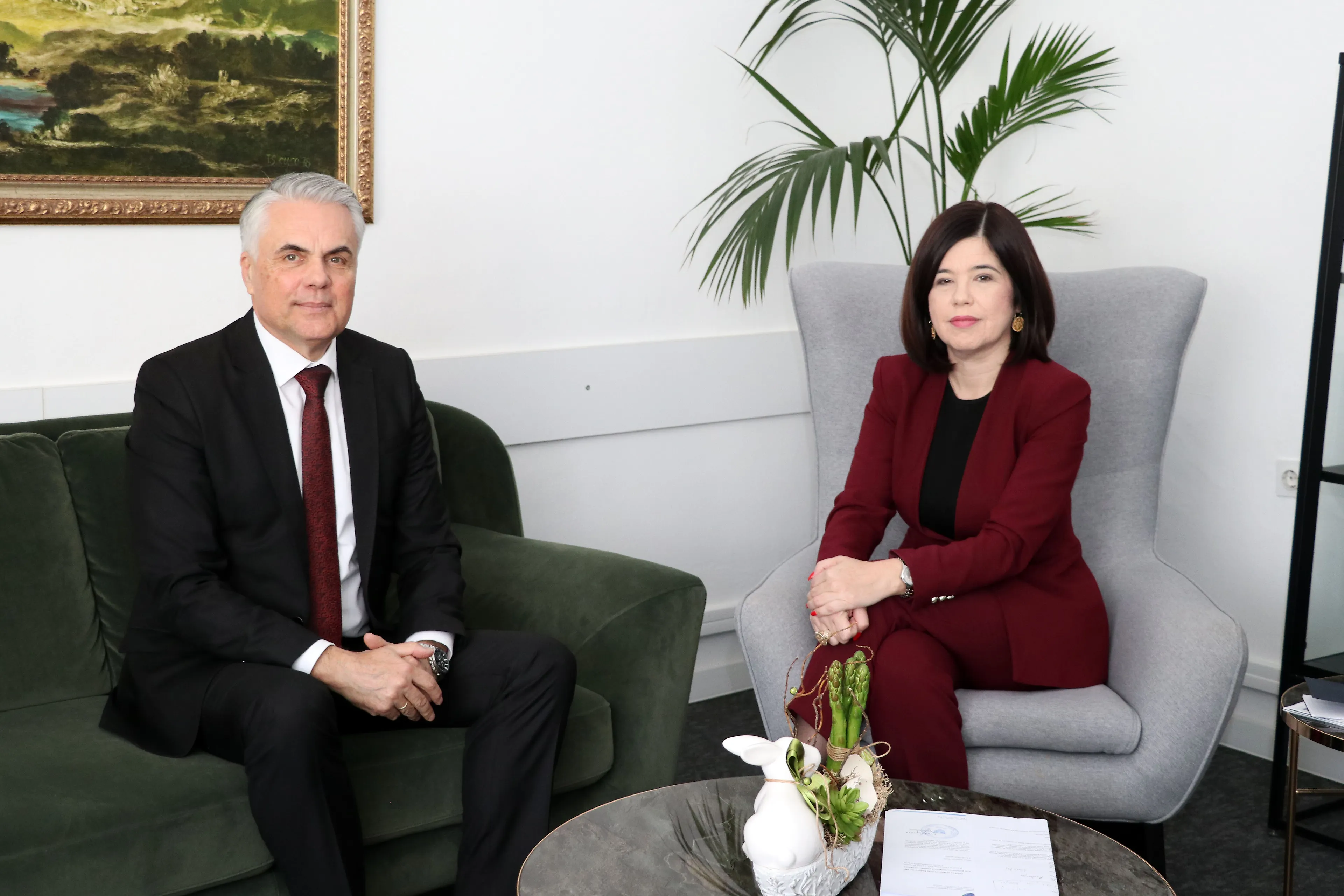 Susret premijerke Buhač sa direktorom Fonda za zaštitu okoliša FBiH