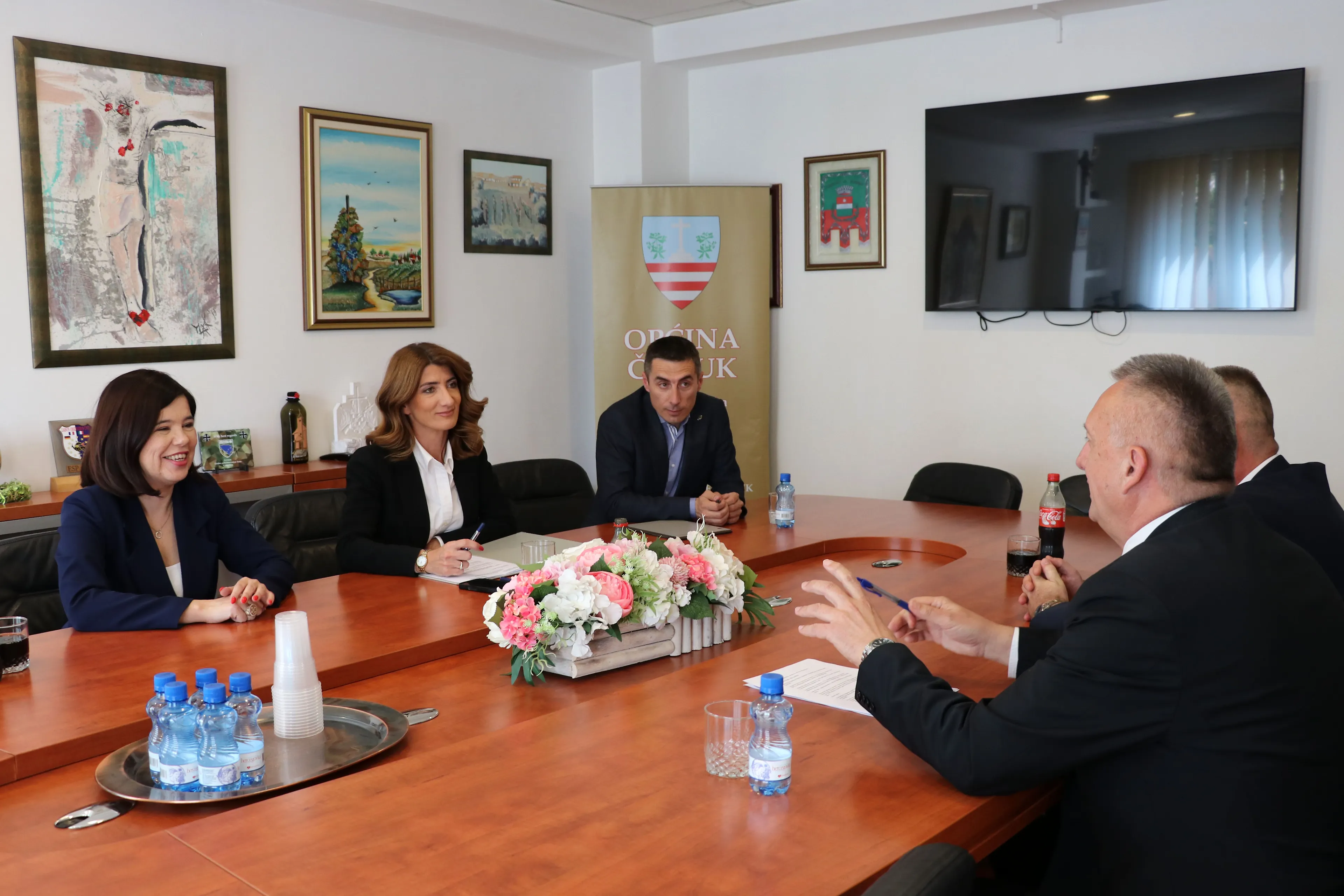 Čitluk pretvoren u veliko gradilište: Buhač s ministrima i načelnikom obišla više lokacija