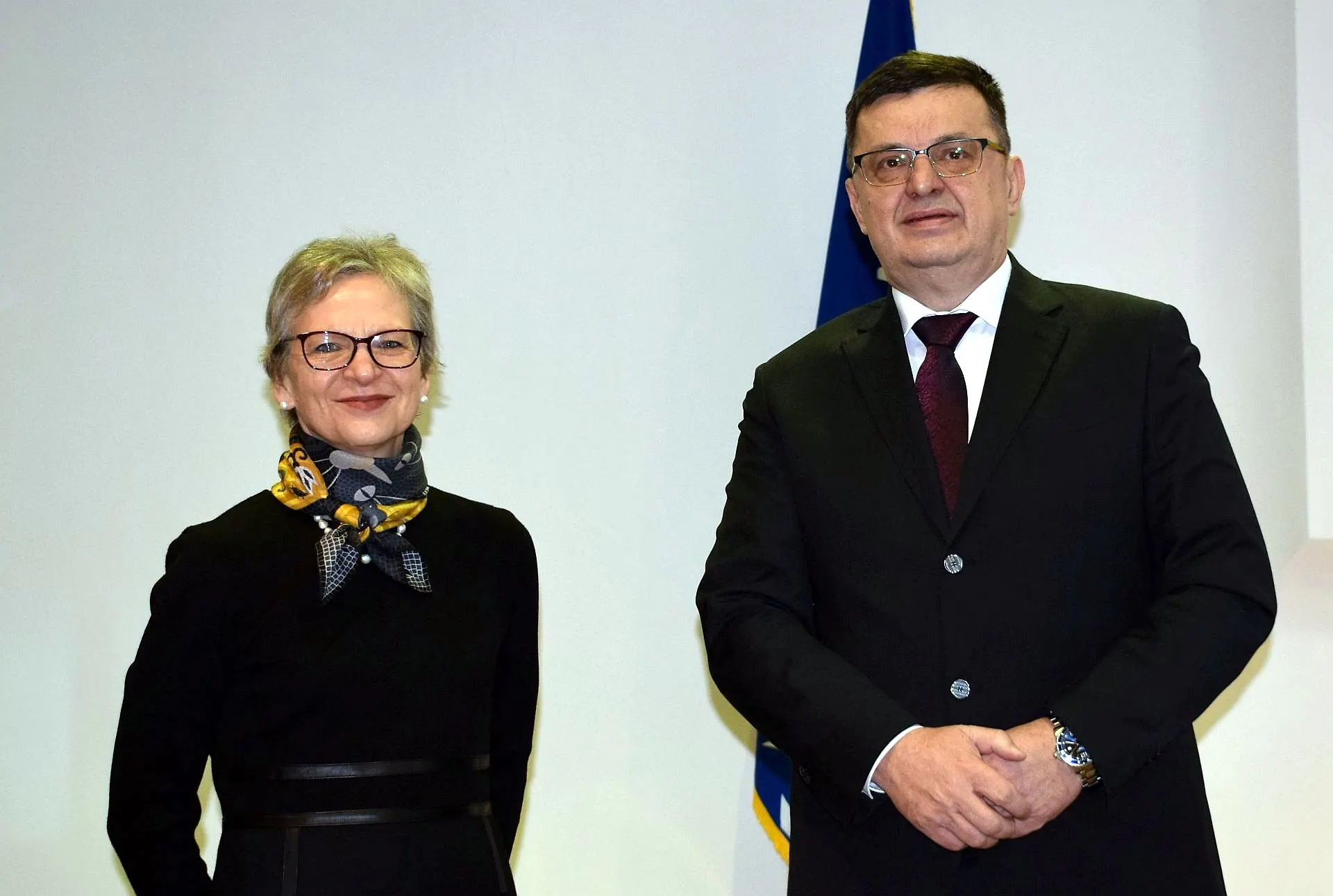 Chairman Tegeltija Today with EBRD Delegation