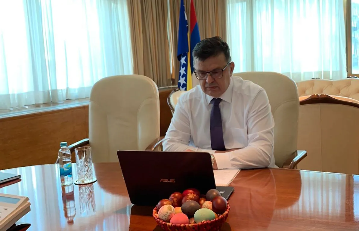 Predsjedatelj Tegeltija sudjelovao na sastanku Nizozemsko-belgijske konstituence SB i MMF-a