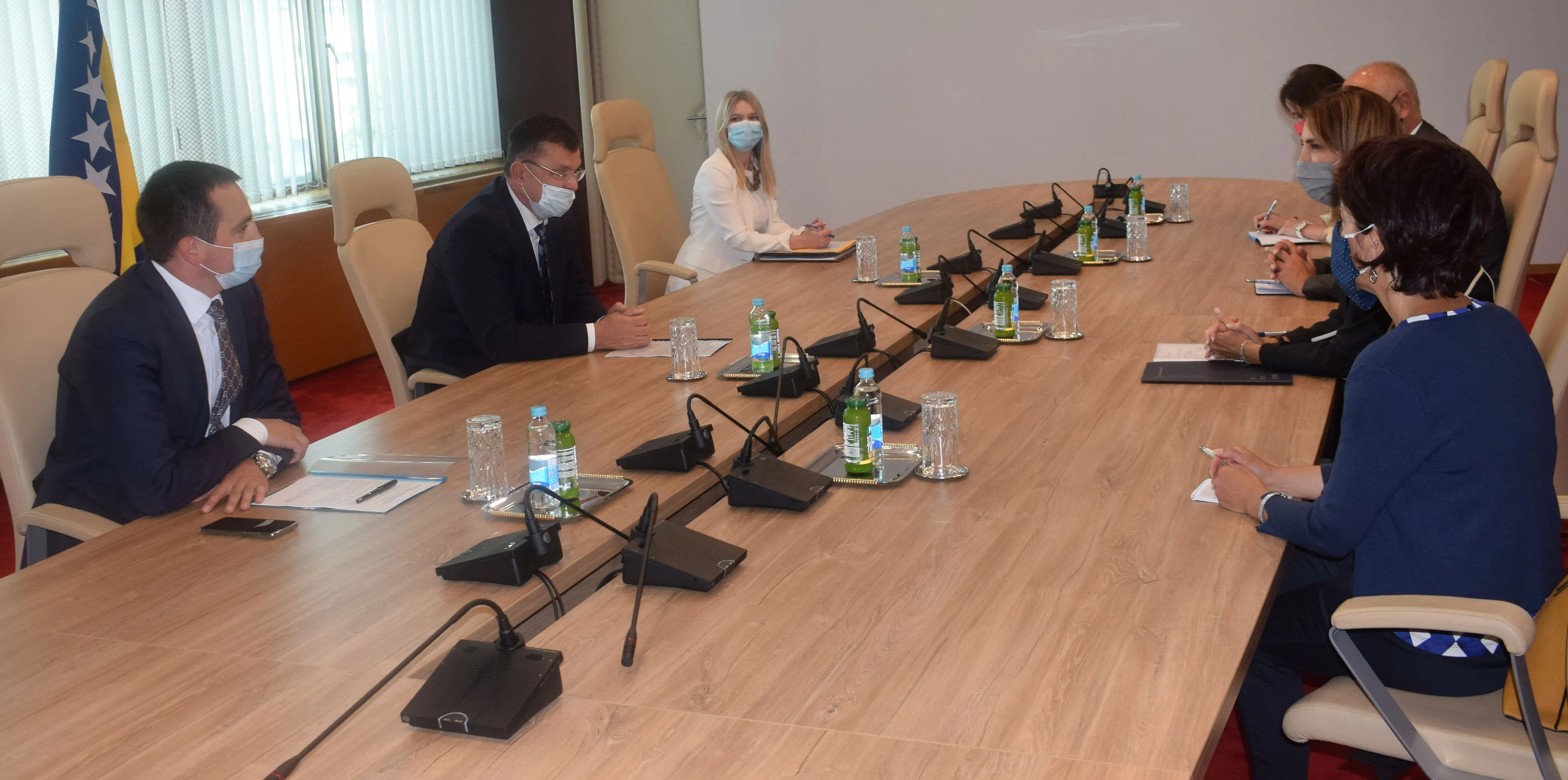 Chairman Tegeltija Talks with RCC Delegation