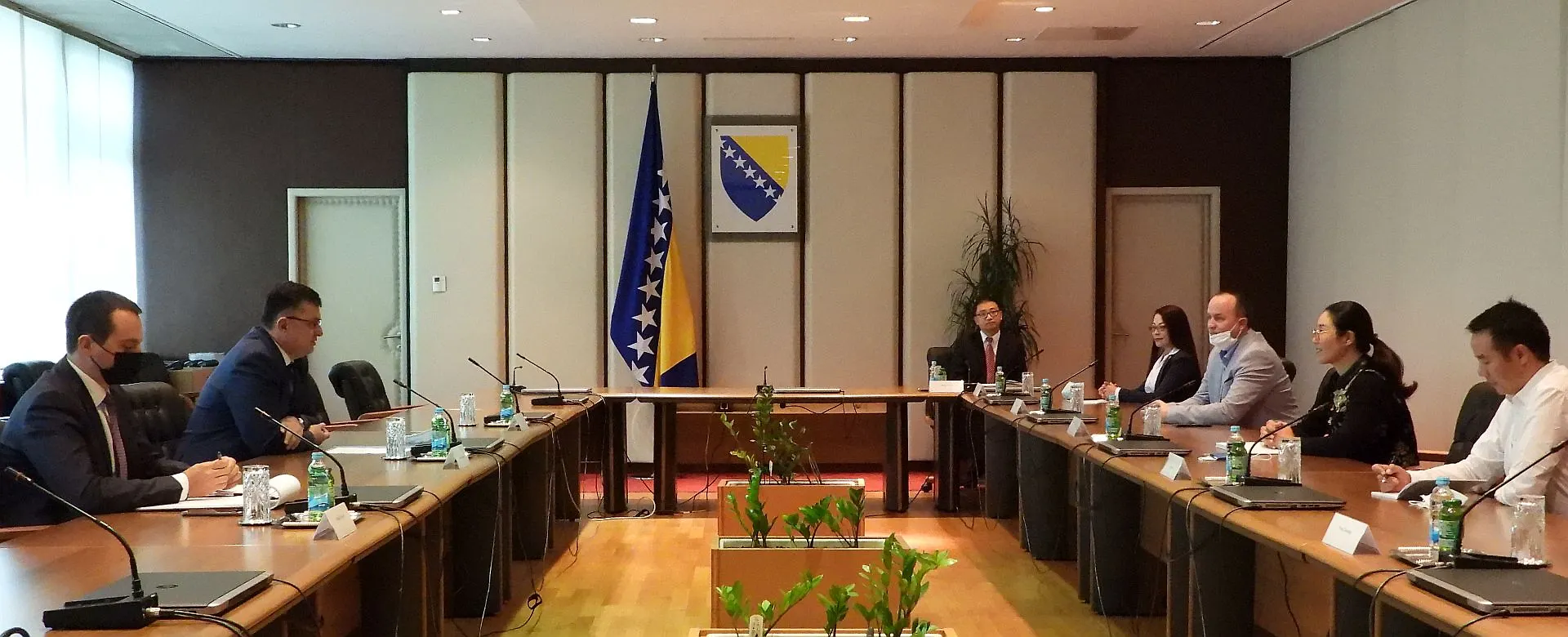 Predsjedavajući Tegeltija s delegacijom CEATEC-a