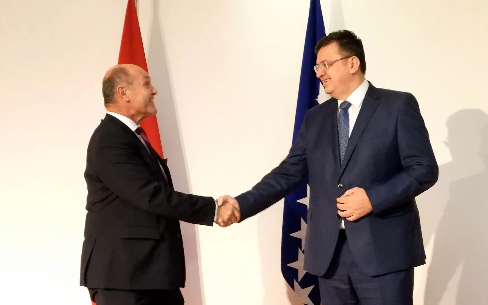 Predsjedavajući Tegeltija sa predsjednikom Nacionalnog vijeća Parlamenta Austrije Sobotkom