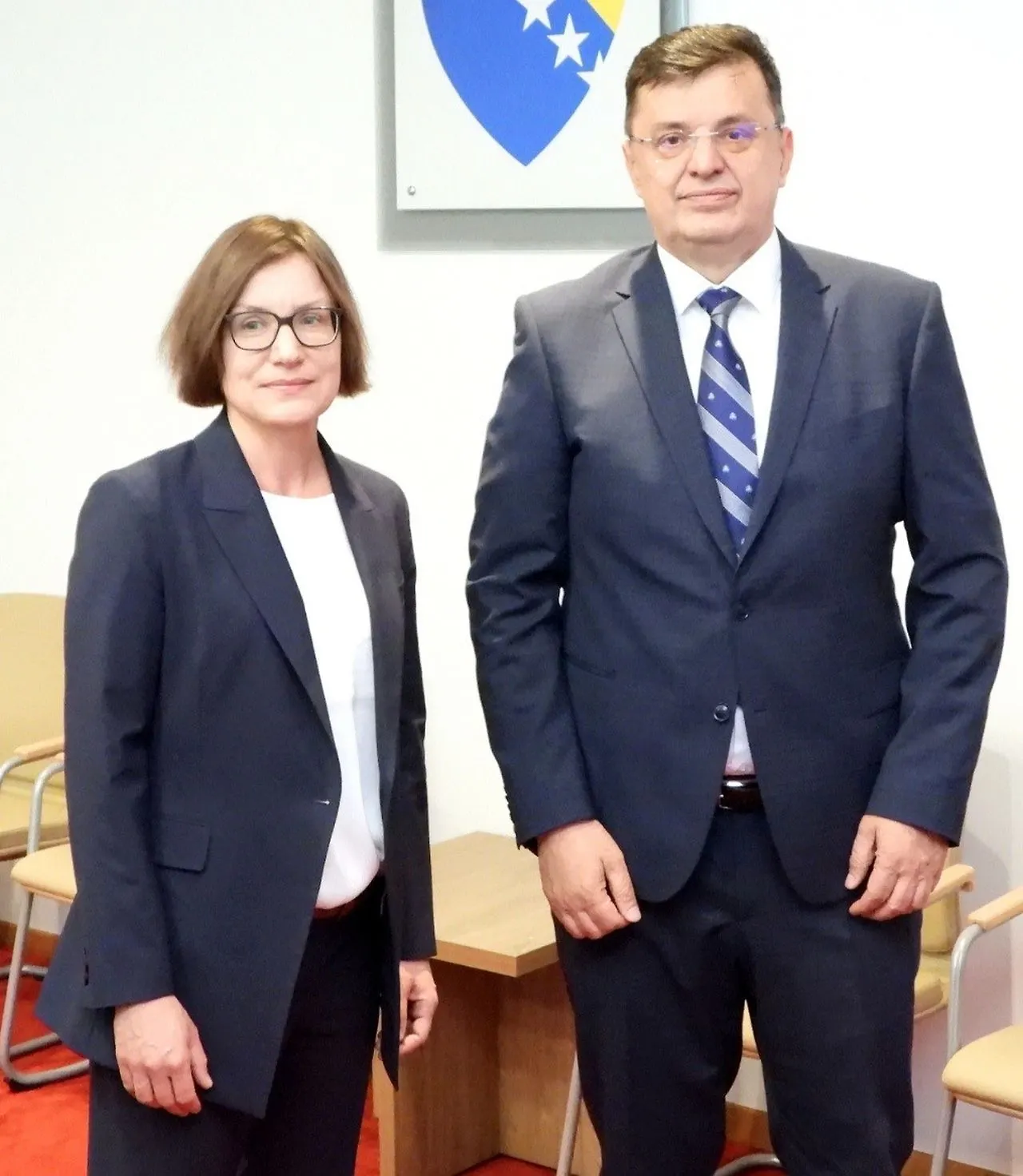 Chairman Tegeltija in Talks with Assistant UN Secretary-General 
