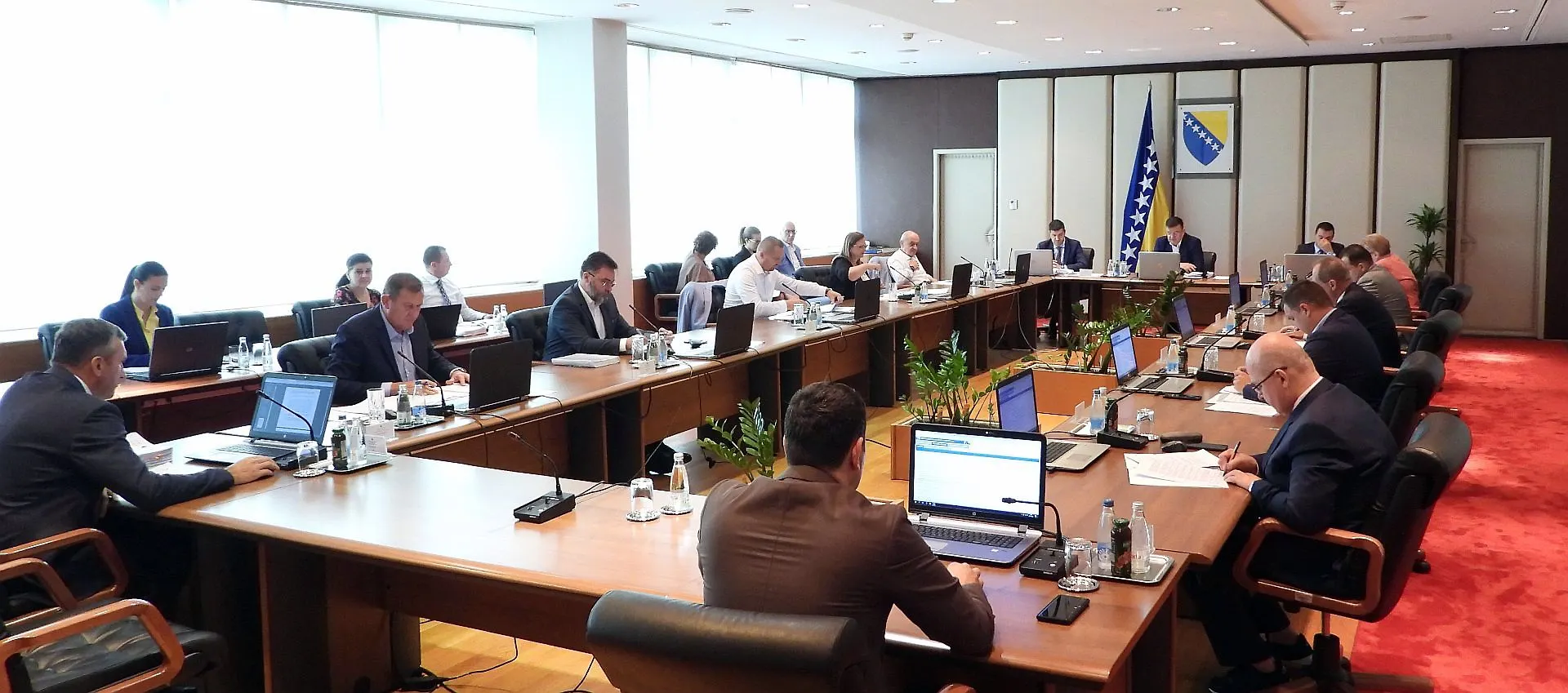 Council of Ministers of BIH Holds Its 54th Session