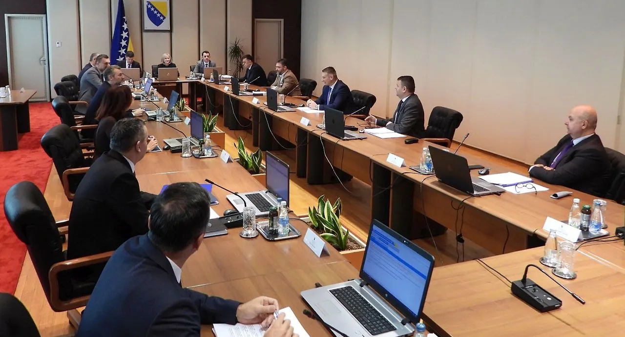 Council of Ministers of BIH Holds Its 1st Session