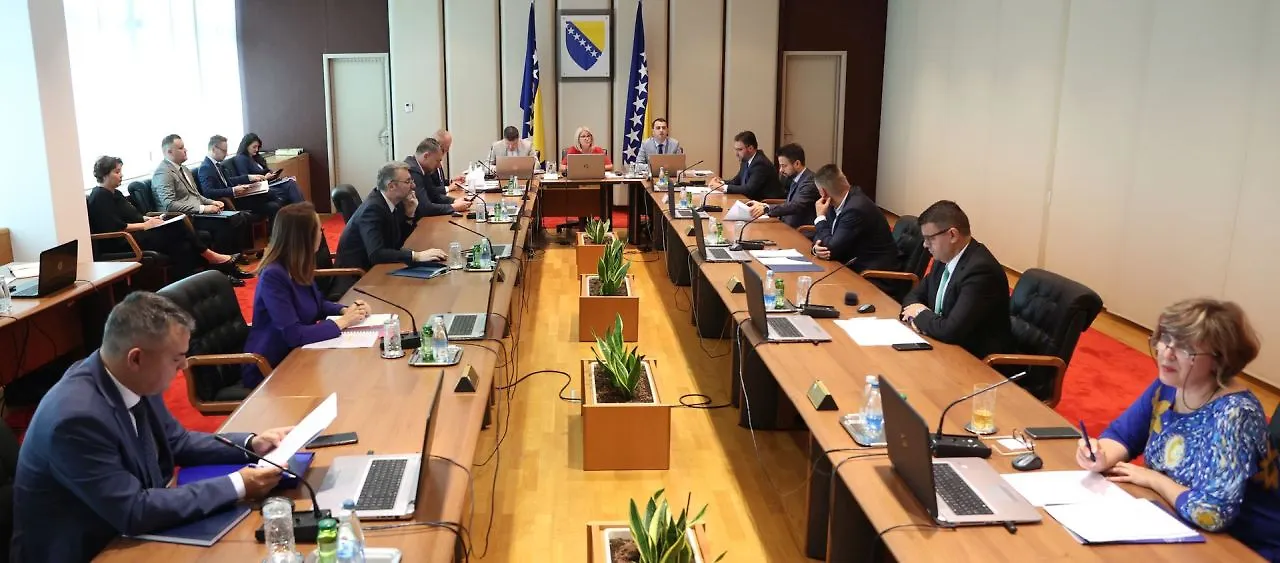Council of Ministers of BIH Holds Its 22nd Session