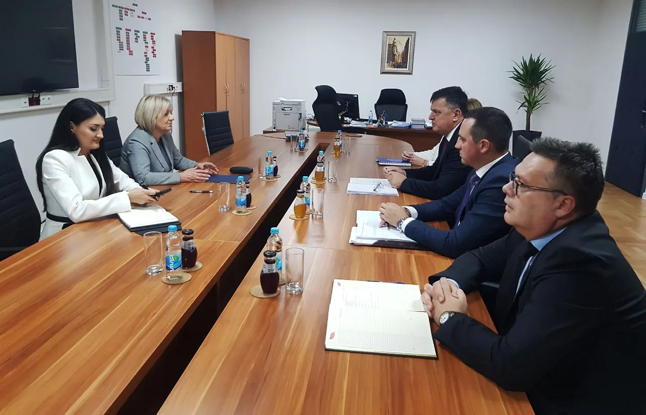 Chairwoman of Council of Ministers of BIH Talks with ITA Director
