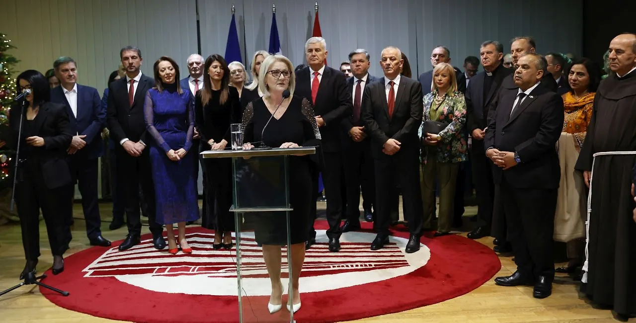 Chairwoman Krišto Organised Traditional Christmas Reception