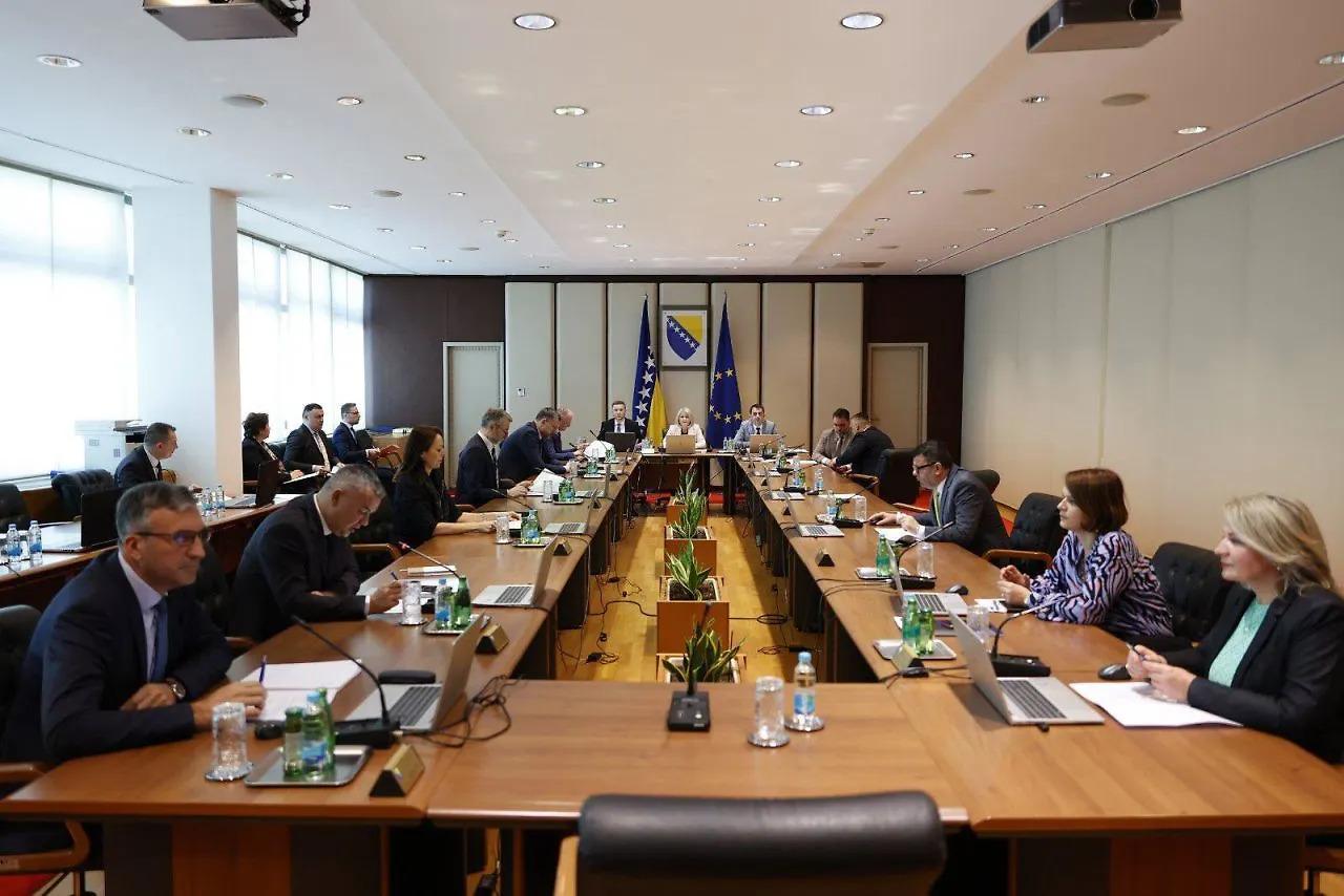 Council of Ministers of Bosnia and Herzegovina Holds Its 45th Sesson
