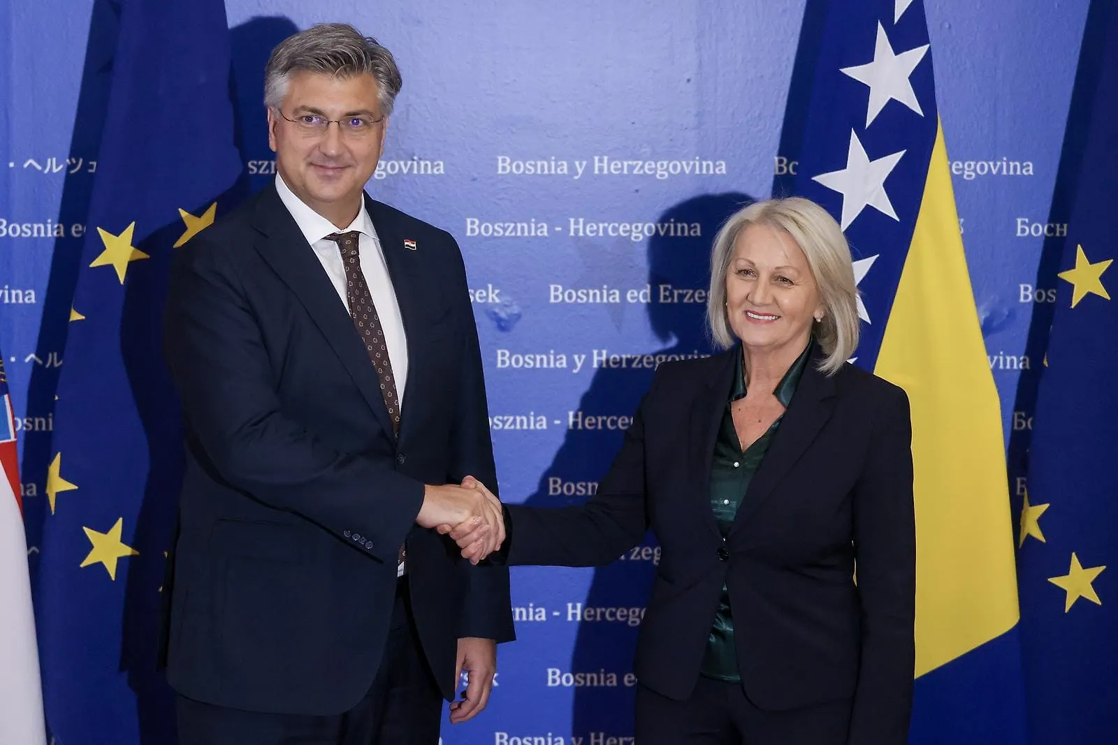 Chairwoman Krišto Sends Congratulations Note to Plenković for Election Victory