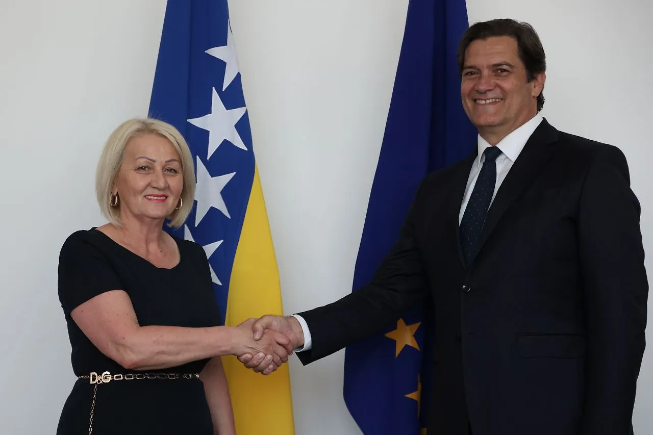 Chairwoman Krišto met with World Bank Country Manager for BiH and Montenegro