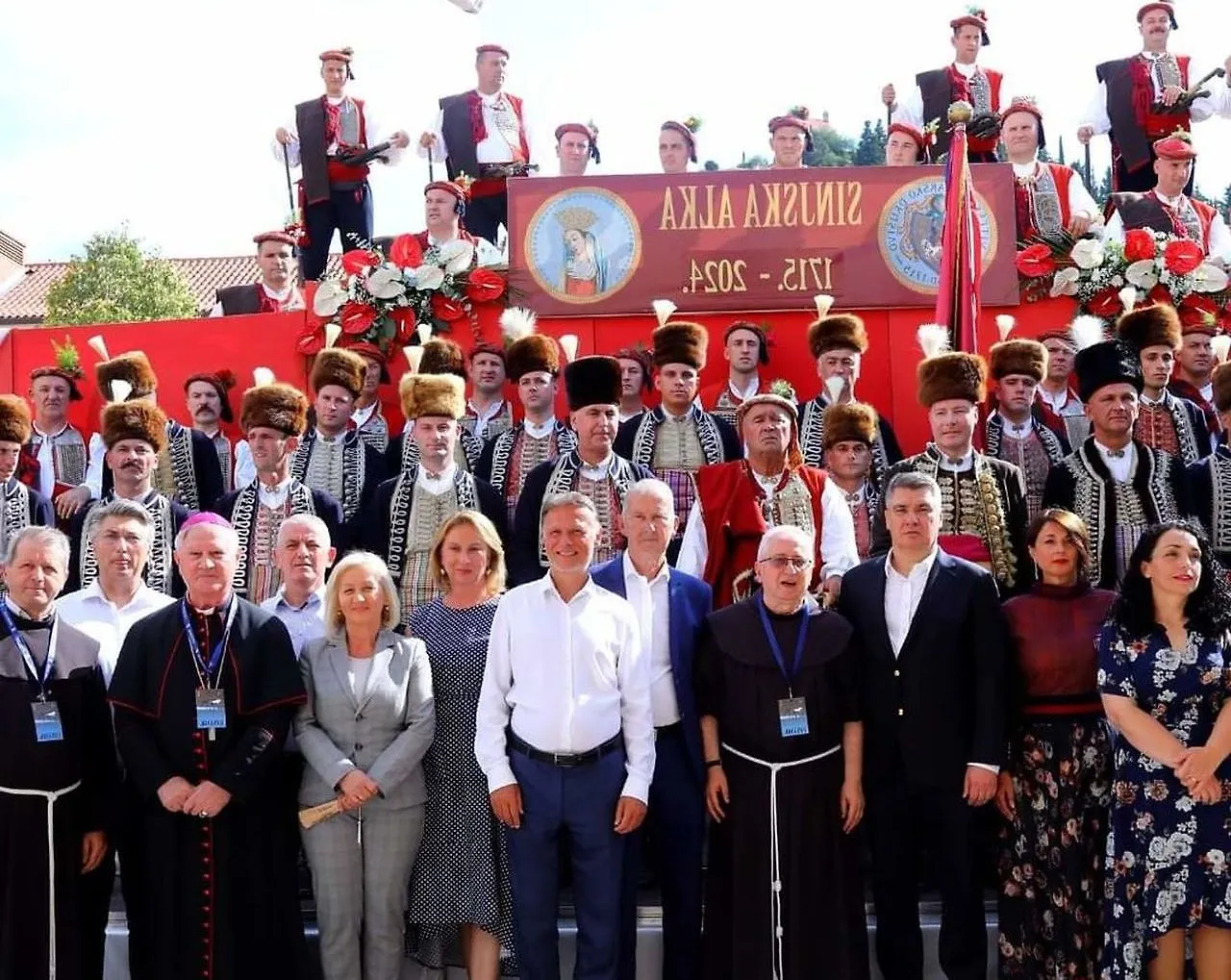 Chairwoman of Council of Ministers of BIH Borjana Krišto Attends 309th Sinjska Alka