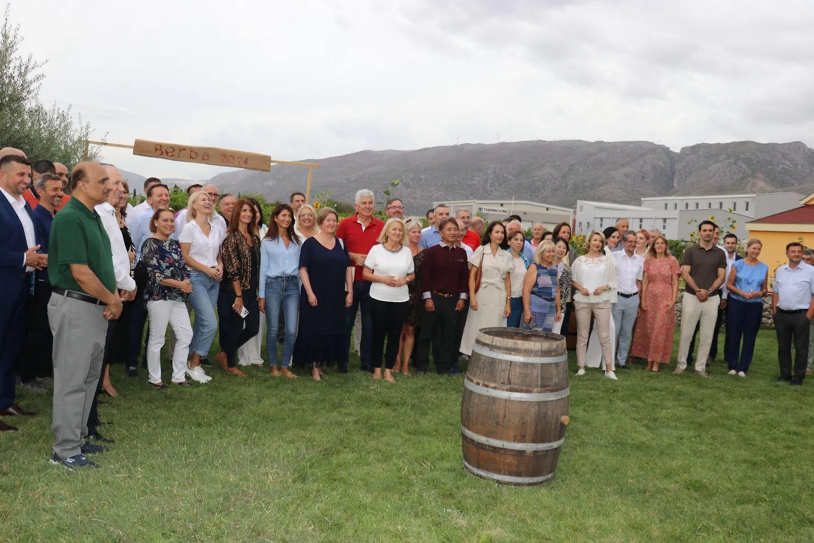 Chairwoman Krišto Hosts Traditional Event “2024. Diplomatic Grape Picking”