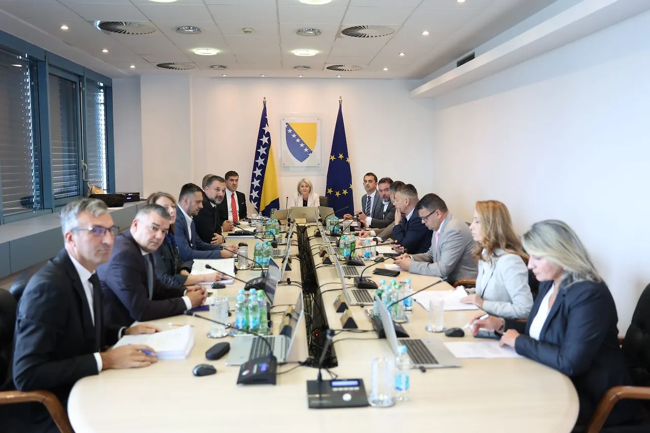 Council of Ministers of BIH Holds Its 60th Session