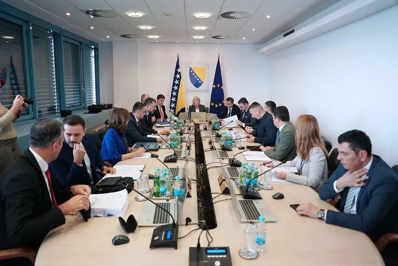 Council of Ministers of Bosnia and Herzegovina Holds Its 62nd Session
