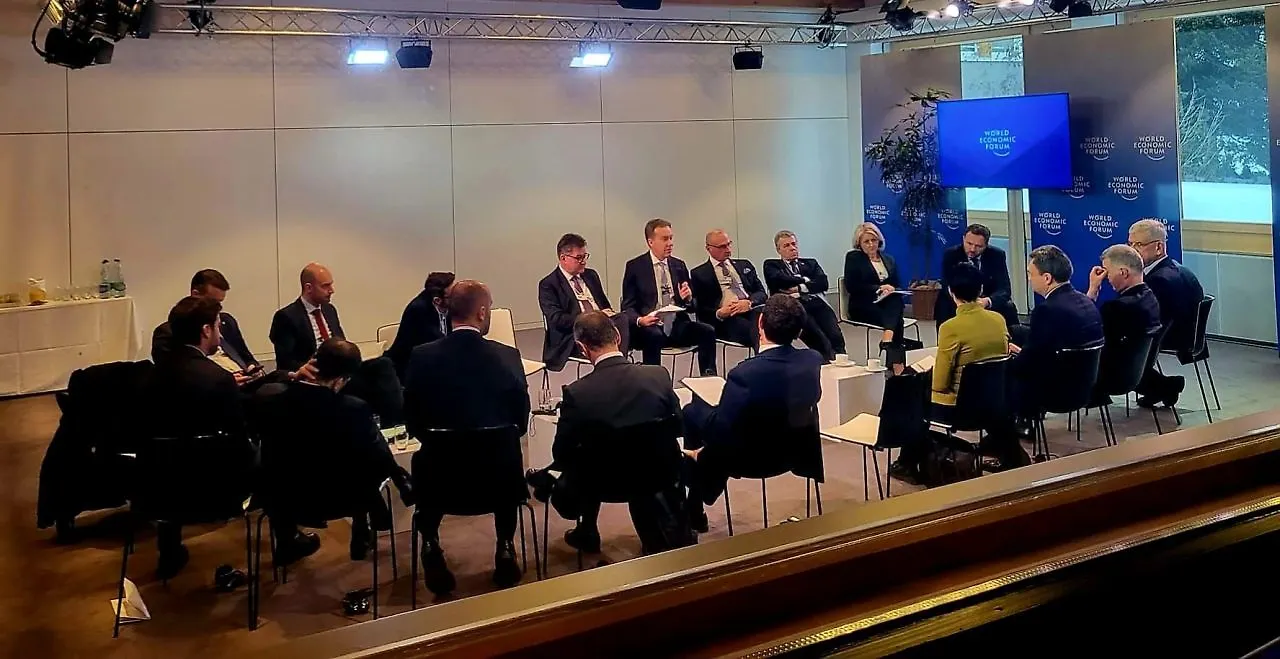Chairwoman of Council of Ministers of BIH Borjana Krišto at “Western Balkans Diplomatic Dialogue“ panel in Davos