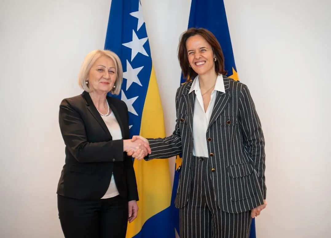 Chairwoman of Council of Ministers Receives in Introductory Visit Ambassador of Kingdom of Spain Maria Molina

