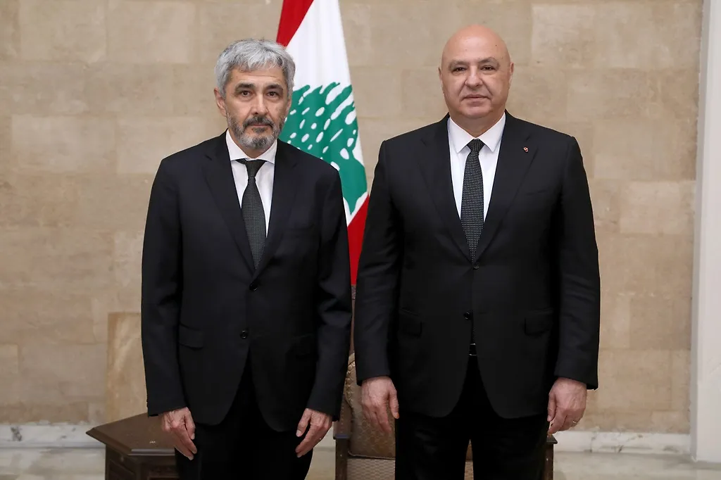 Ambasador BiH u Republici Liban Slavko Matanović predao akreditivna pisma predsjedniku Republike Liban Josephu Aounu