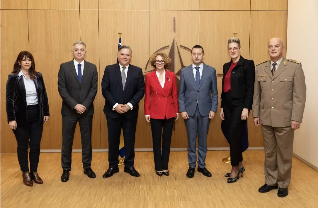 Komisija za saradnju s NATO-om Bosne i Hercegovine u posjeti NATO HQ Brisel