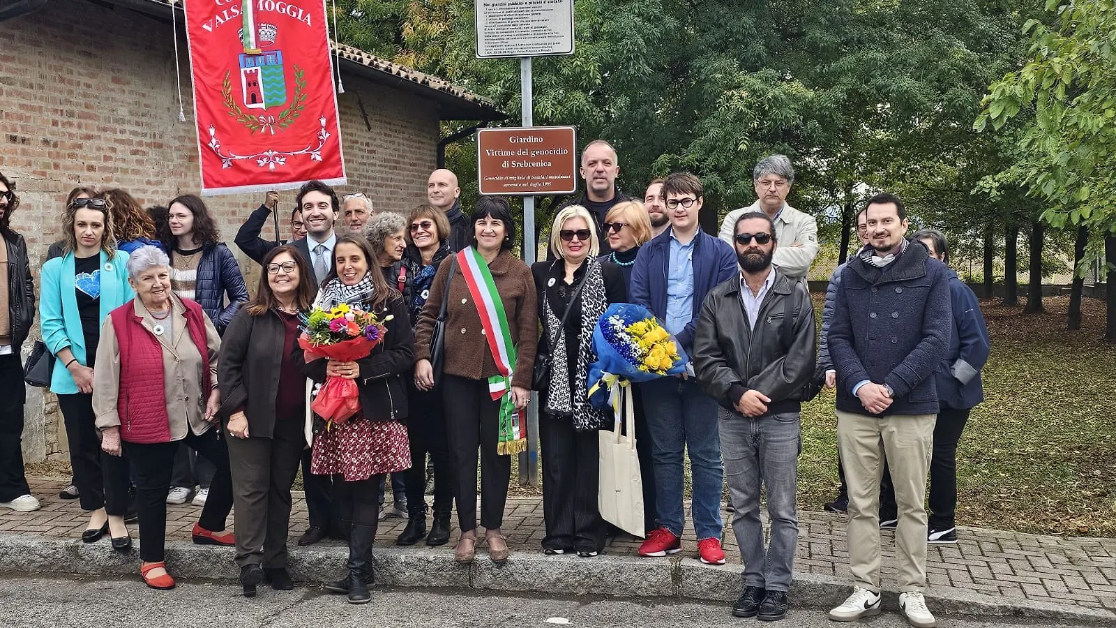 U italijanskom gradu Valsamoggia održana ceremonija povodom otvaranja parkova „Žrtve genocida u Srebrenici” i „Alexandar Langer“