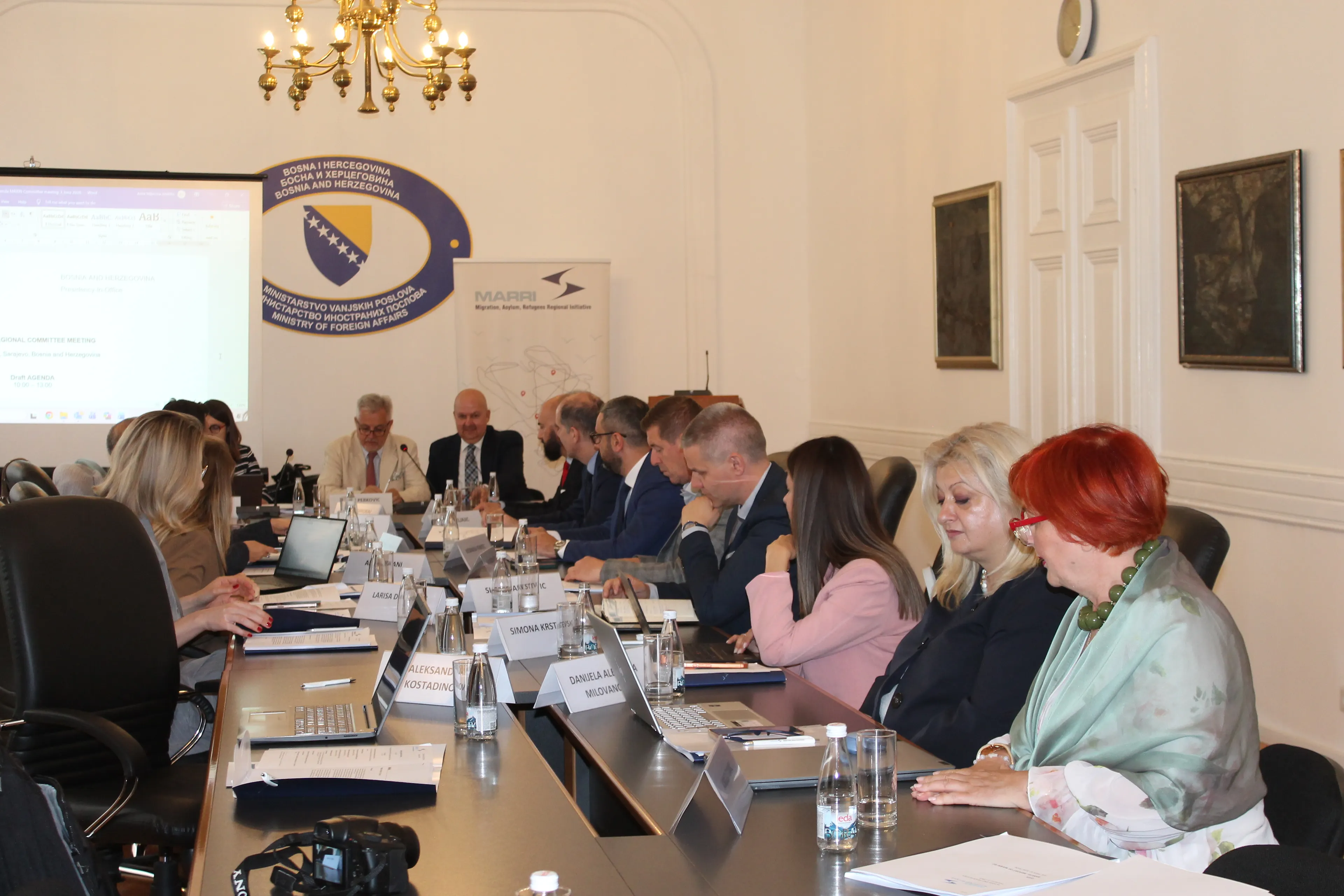 U Ministarstvu vanjskih poslova BiH održana sjednica Odbora Regionalne inicijative za migracije, azil i izbjeglice (MARRI)