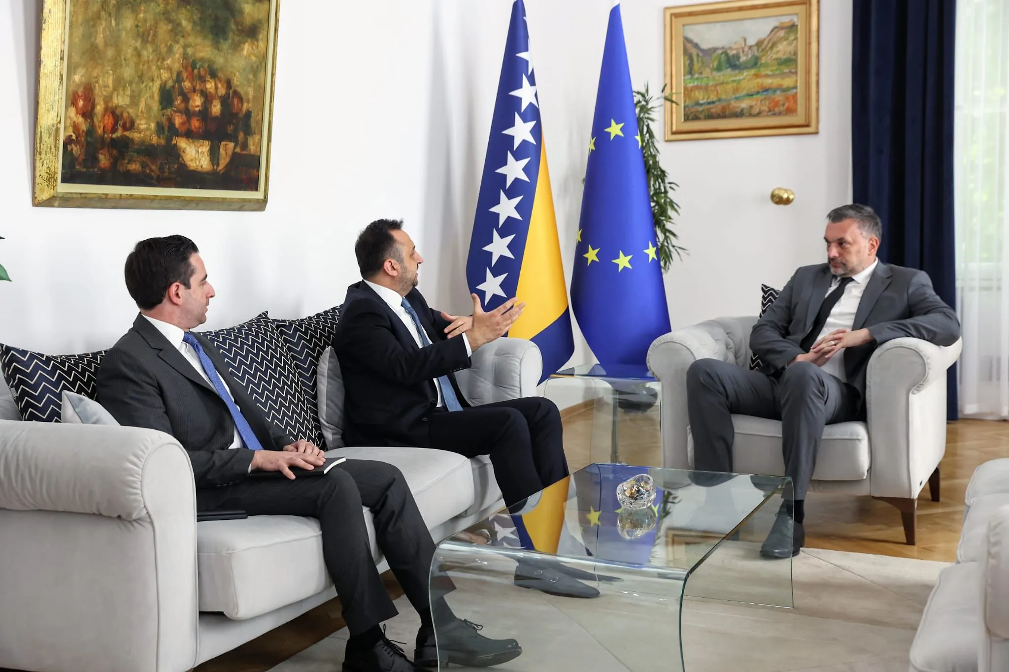 Minister Konaković met with the Ambassador of the Republic of Turkey to Bosnia and Herzegovina, Emin Akseki
