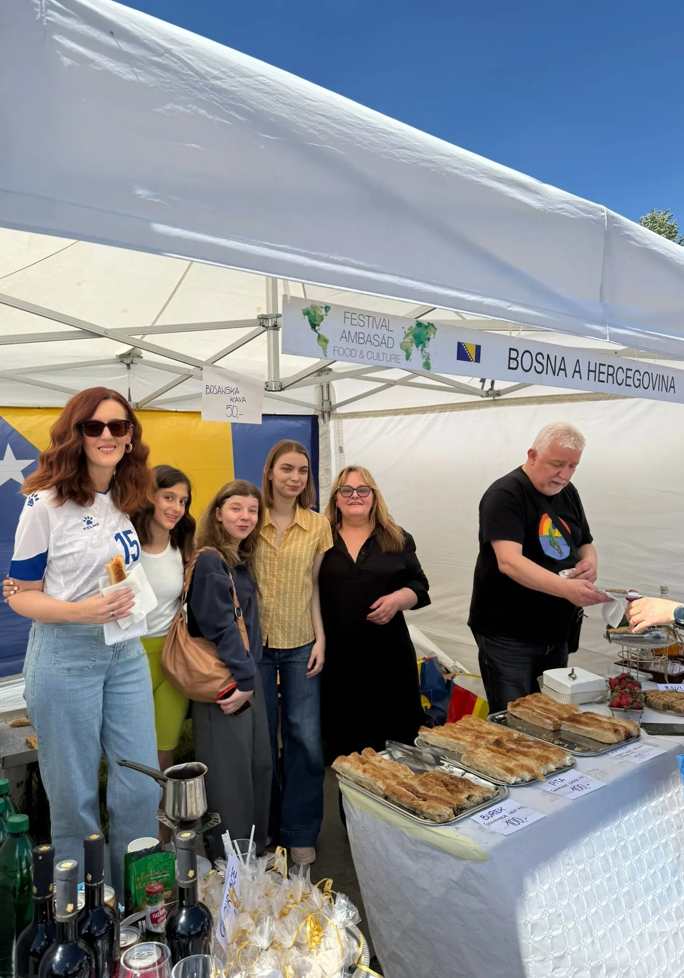 Veleposlanstvo Bosne i Hercegovine u Pragu predstavilo našu zemlju na Festivalu veleposlanstava