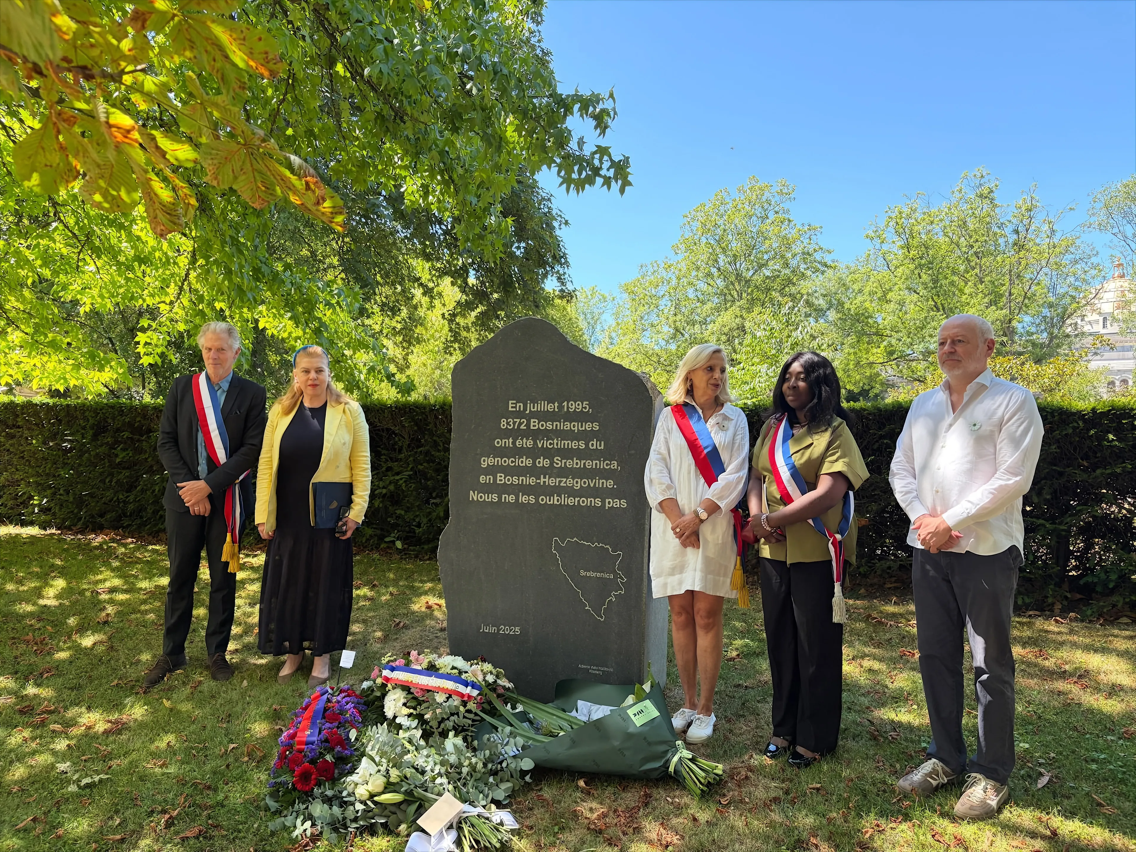 Ambasadorica Višnja Lončar u Parizu učestvovala na komemoraciji posvećenoj žrtvama genocida u Srebrenici