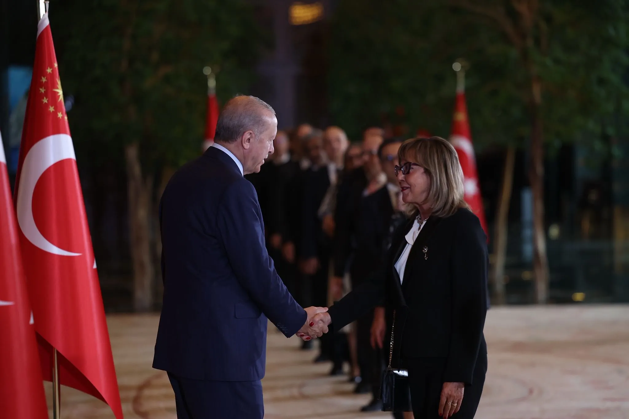 Ambasadorica Bosne i Hercegovine u Republici Turskoj Mirsada Čolaković susrela se s predsjednikom Republike Turske Recepom Tayyipom Erdoğanom