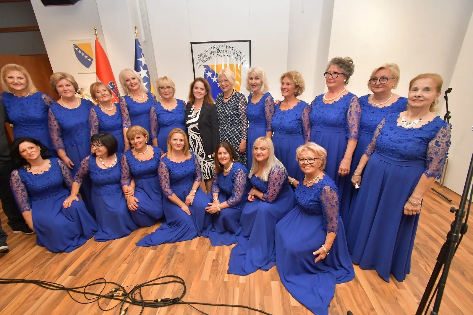 U Kulturno-informativnom centru Veleposlanstva Bosne i Hercegovine u Zagrebu održan koncert zbora "Bulbuli"
