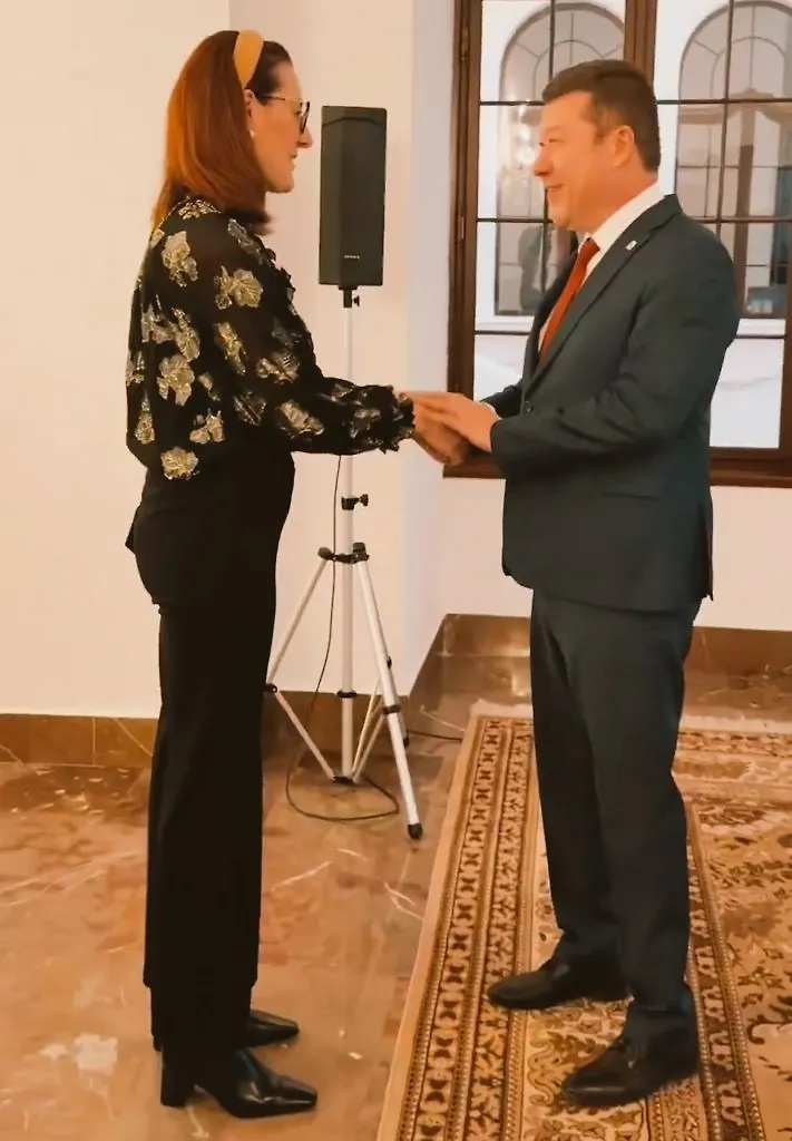 Ambasadorica Bosne i Hercegovine u Češkoj Martina Mlinarević susrela se sa predsjednikom Zastupničkog doma Parlamenta Češke Republike Tomiom Okamurom