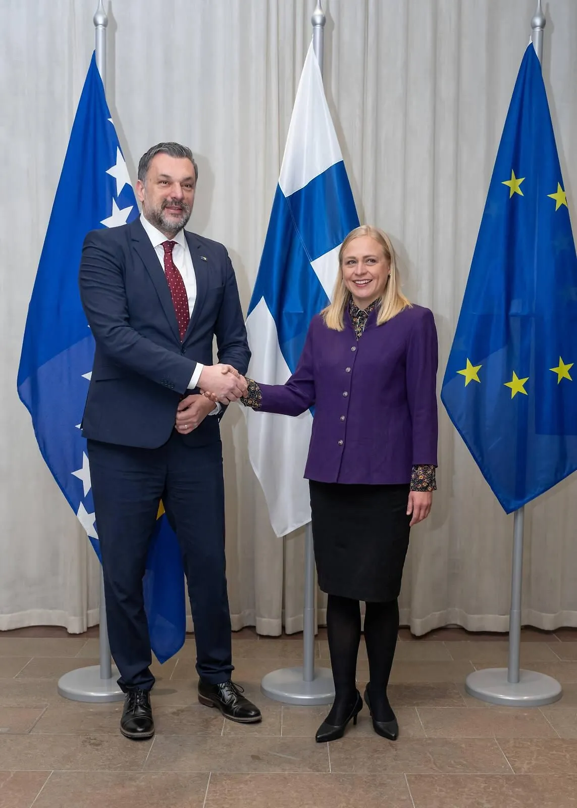 Ministar vanjskih poslova Elmedin Konaković u službenom posjetu Republici Finskoj