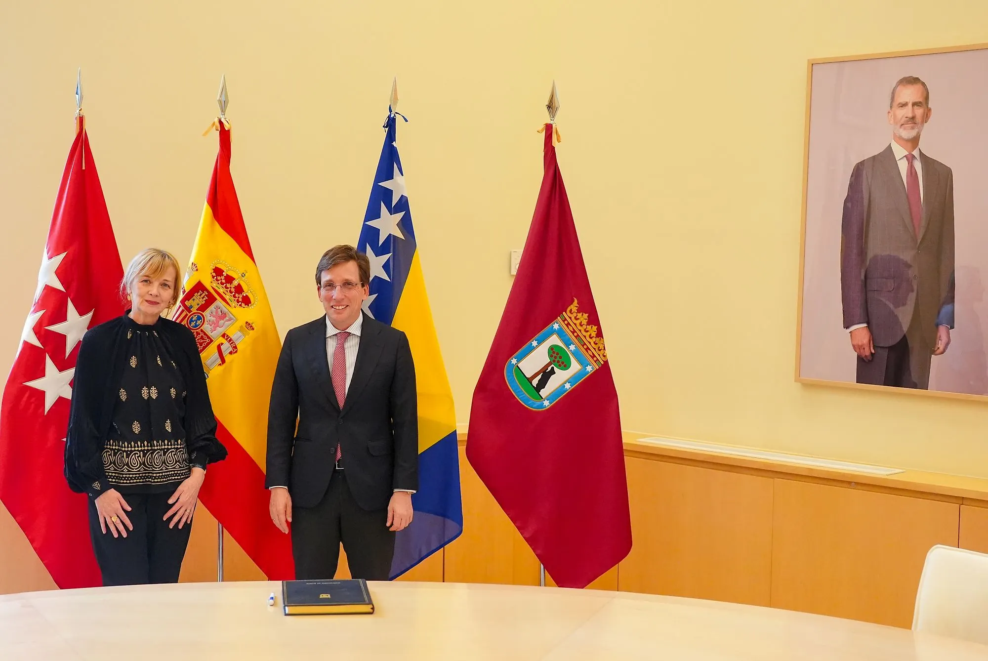 Ambasadorica BiH u Španiji Vesna Andree Zaimović u službenoj posjeti Gradskom vijeću Madrida