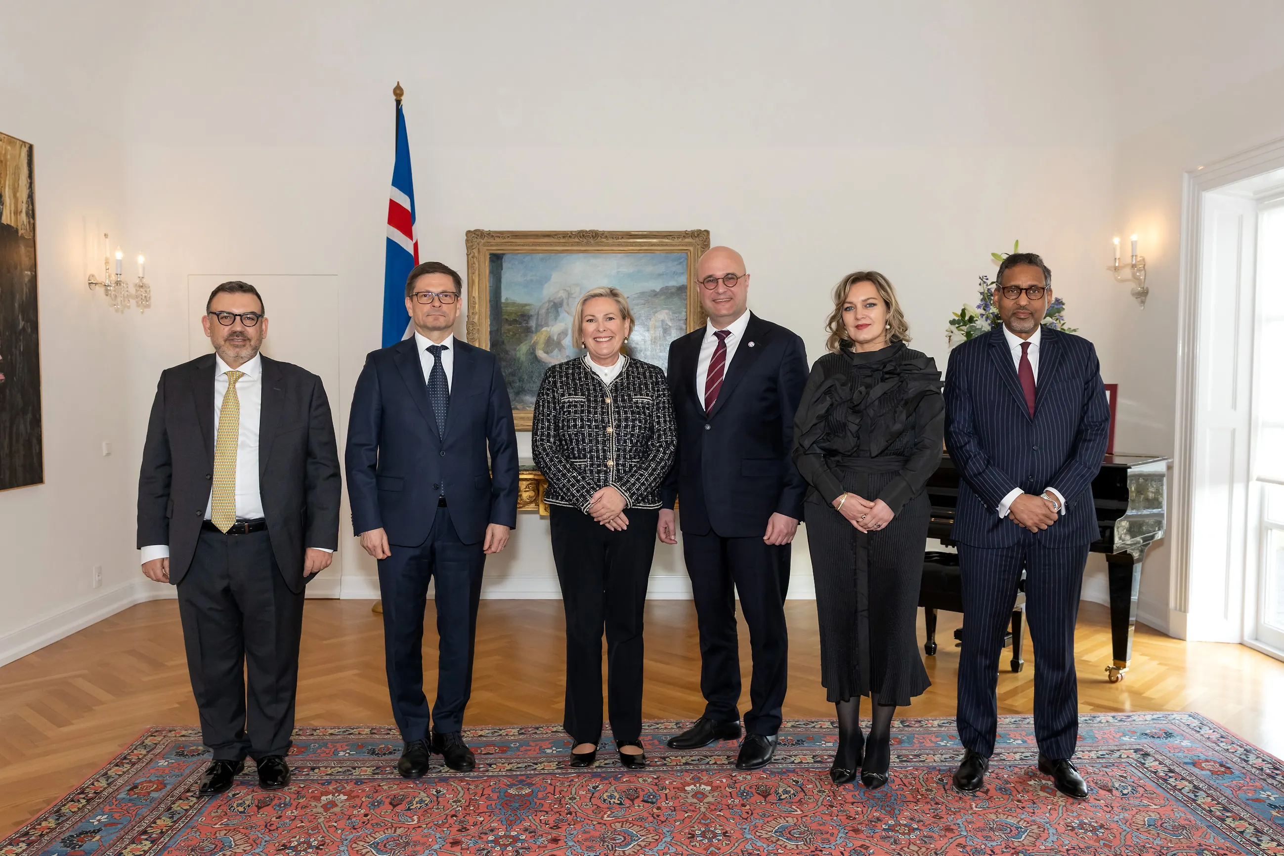 Ambasadorica Bosne i Hercegovine za Island sa sjedištem u Oslu Hoda Dedić predala akreditivna pisma predsjednici Islanda