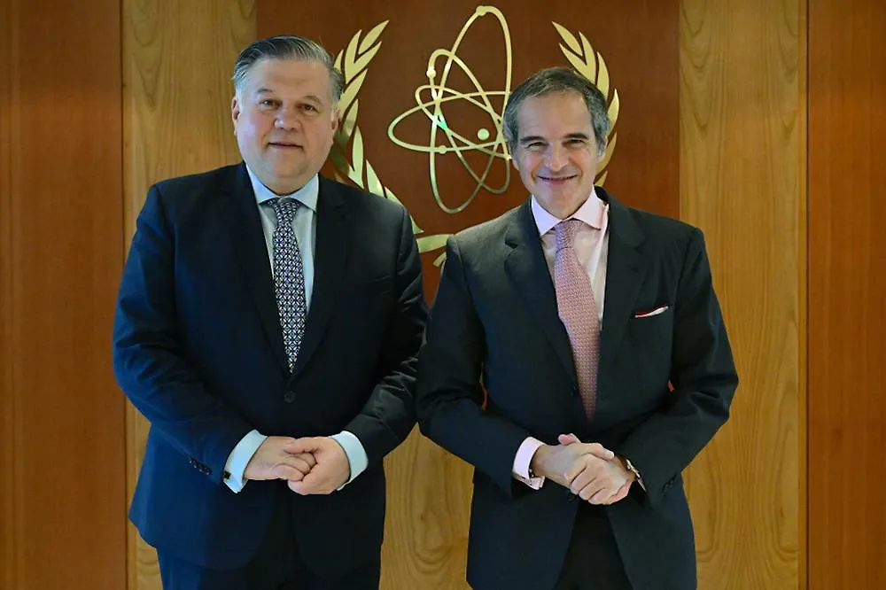 Zamjenik ministra vanjskih poslova Bosne i Hercegovine mr. sc. Josip Brkić sastao se s generalnim direktorom Međunarodne agencije za nuklearnu energiju (IAEA) Rafaelom Marianom Grossijem