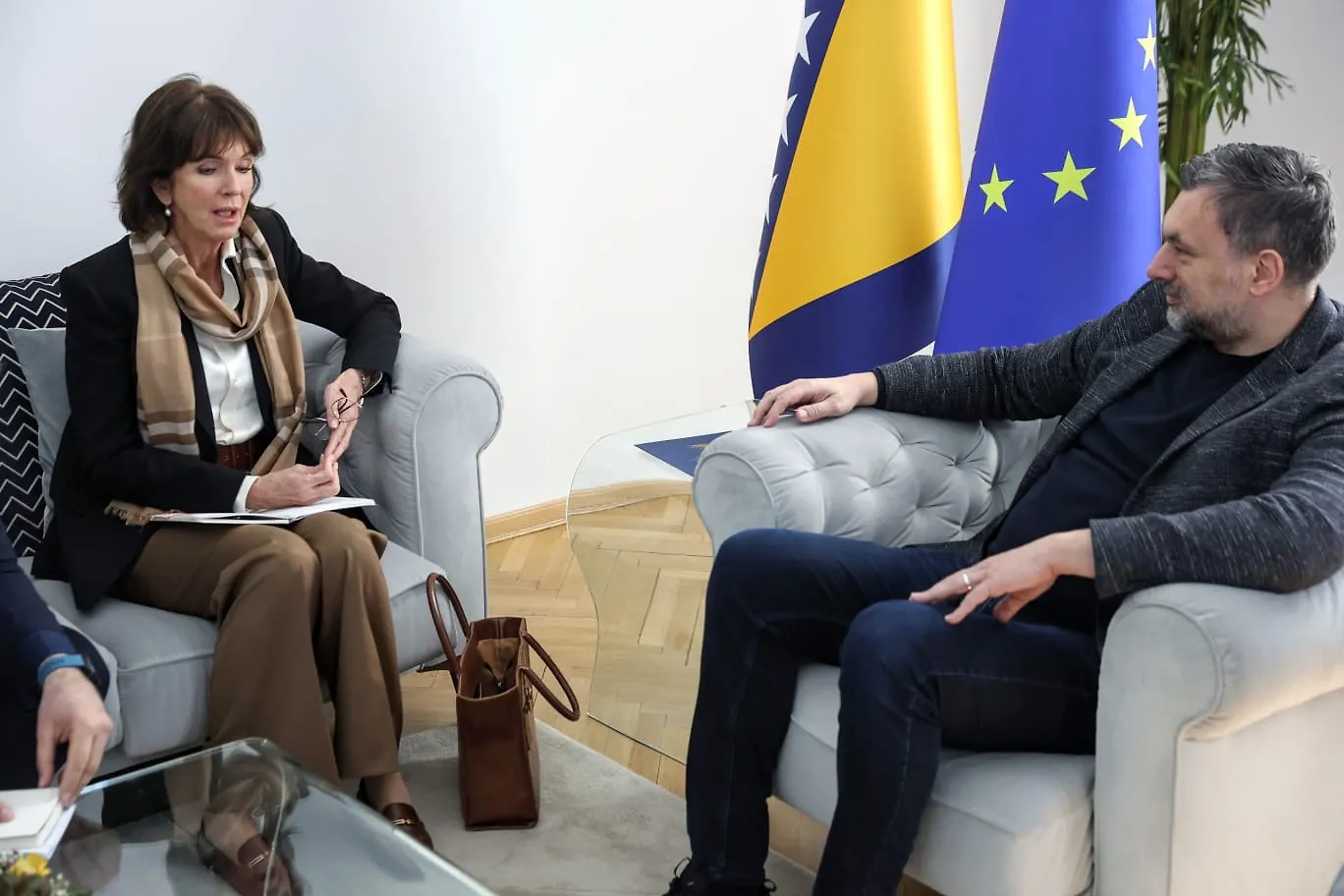 Ministar Konaković razgovarao s rezidentnom koordinatoricom Ujedinjenih naroda u BiH Arnhild Spence