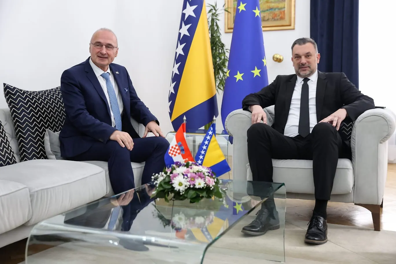 Ministar Elmedin Konaković sastao se s ministrom vanjskih i europskih poslova Republike Hrvatske Grlić Radmanom