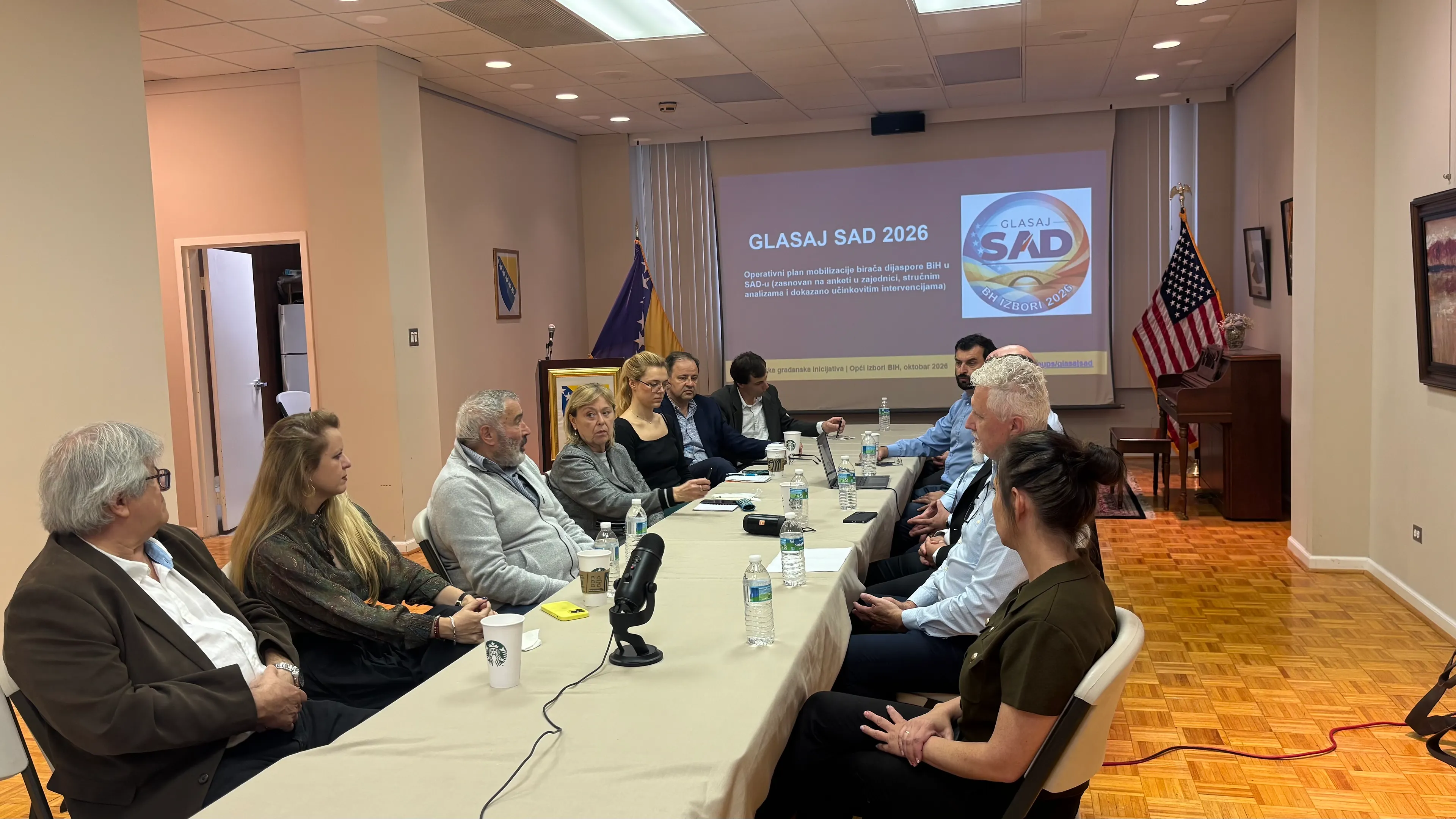 U Ambasadi Bosne i Hercegovine u Washingtonu održana Osnivačka konferencija BH Alliance USA