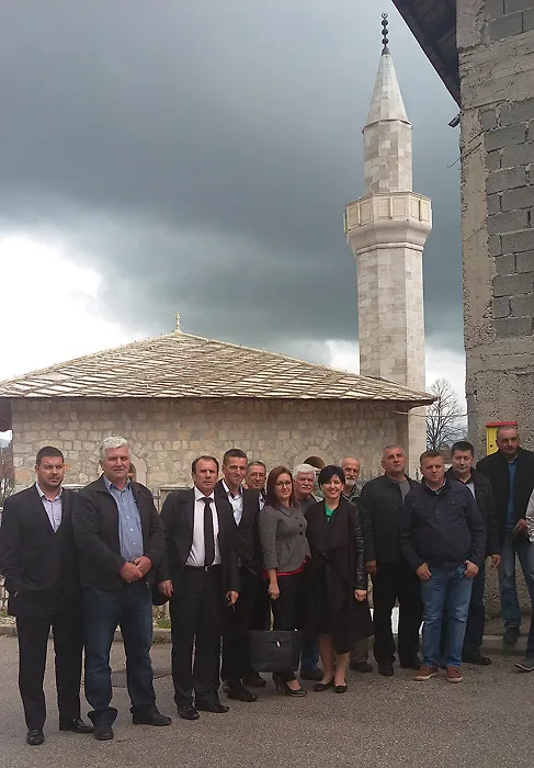 Ministrica Borovac u posjeti vlastima i
povratnicima u Nevesinje, Gacko i Bileću