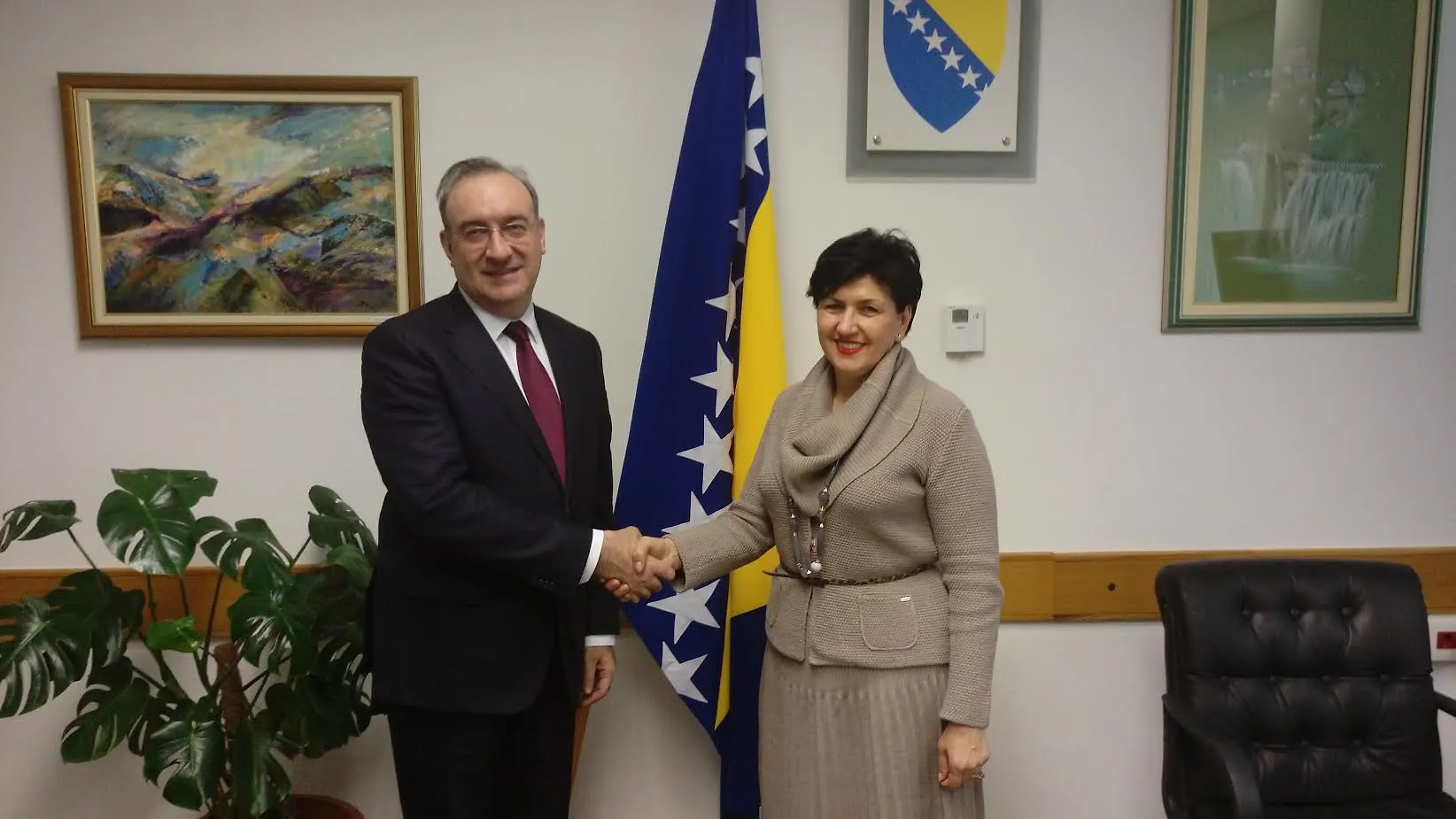 Borovac- Koç: Unaprijediti saradnju
BiH i Turske u svim oblastima