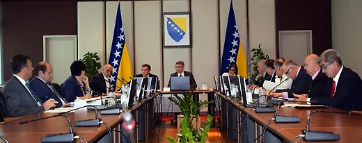 VIJEĆE MINISTARA BiH USVOJILO PLATFORMU ZA MIR