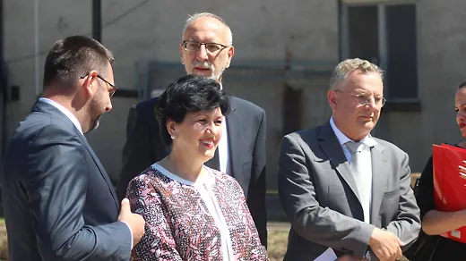 OZVANIČEN POČETAK IZGRADNJE ZGRADE NAMIJENJENE ZA
SMJEŠTAJ KORISNIKA KOLEKTIVNOG CENTRA