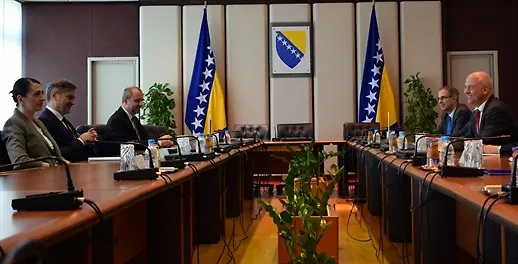 Zvizdić, Mektić i Borovac s komesarom za ljudska prava Vijeća Evrope