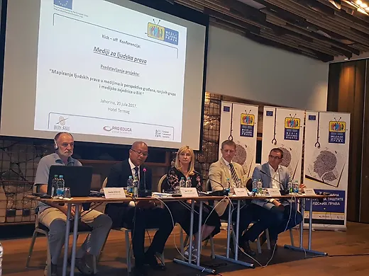 Ozvaničen početak projekta Mediji za ljudska prava