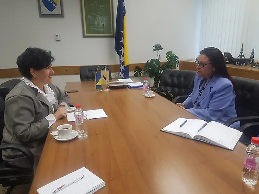 Боровац примила у наступну посјету египатску амбасадорицу El Bishlawy