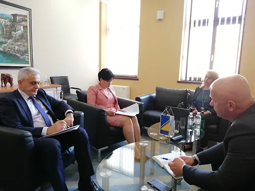 Borovac u radnoj posjeti Mostaru